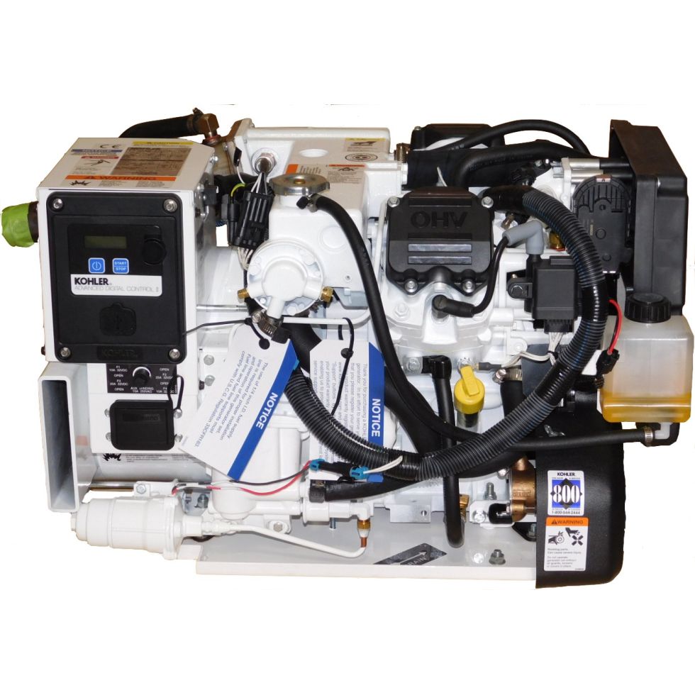 10EKD – 10kW Generator, Gas Fueled, 60Hz, 120V, 1-Phase, Heat Exchanged