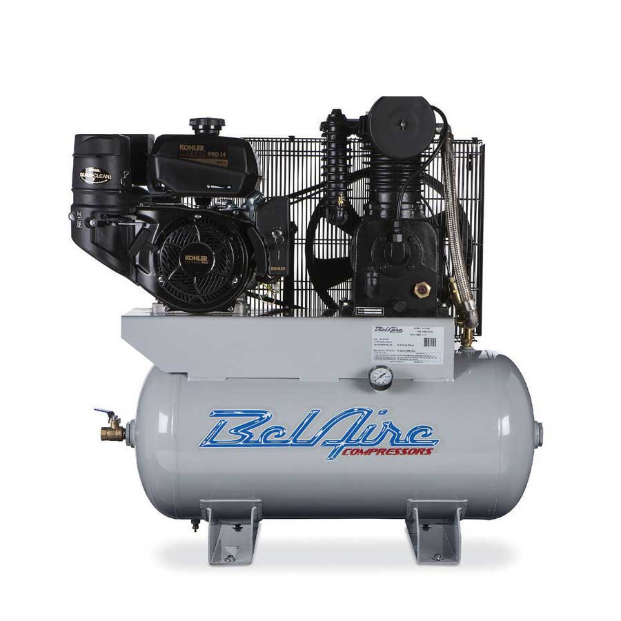 BelAire 14HP 30 Horizontal Tank