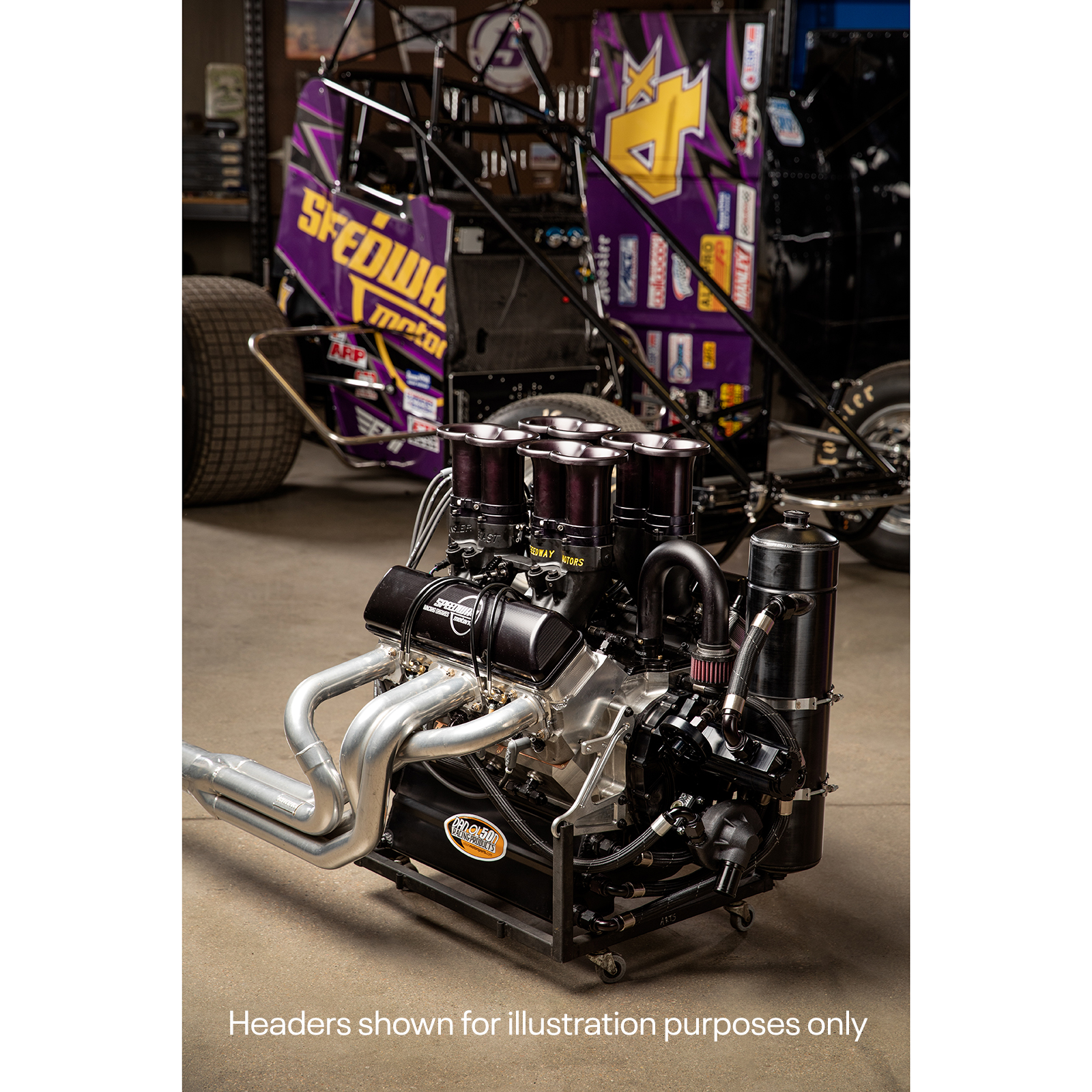 Chevy 410 Sprint Car Racing Engine | Custom-Built Aluminum SBC - Image 4