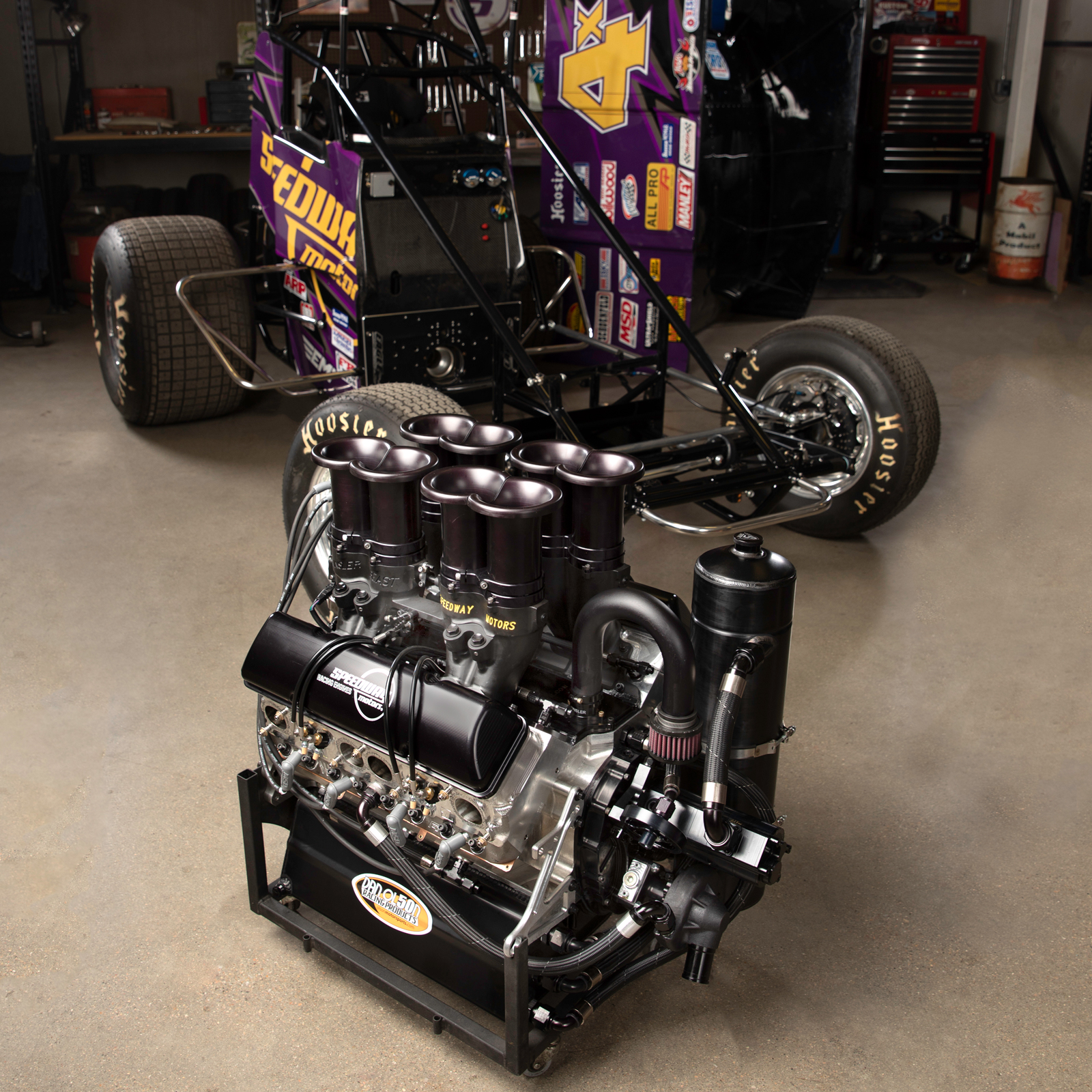Chevy 410 Sprint Car Racing Engine | Custom-Built Aluminum SBC - Image 2