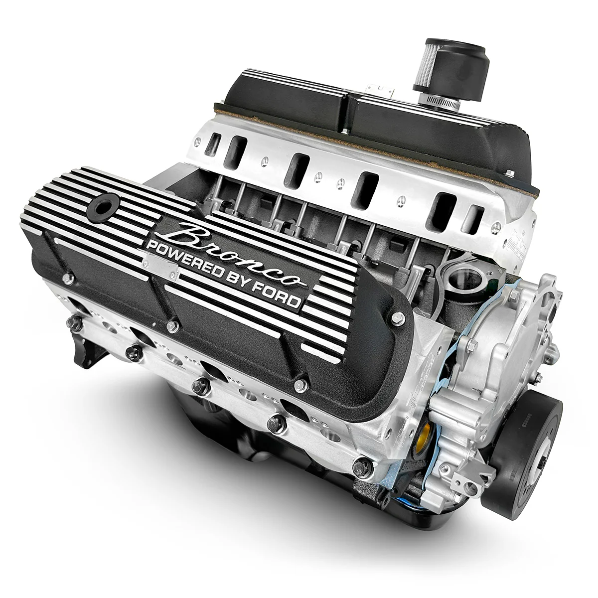 Ford Small Block Compatible 302 c.i. Engine - 365 Horsepower - Long Block Bronco Edition - Image 3