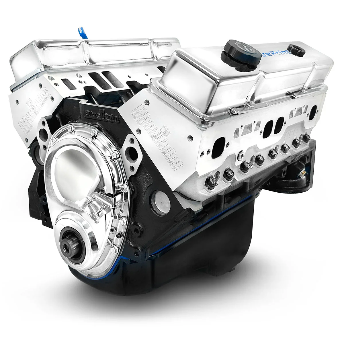GM Small Block Compatible 350 c.i. Engine - 341 Horsepower - Long Block