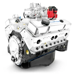 GM Small Block Compatible 350 c.i. Engine - 341 Horsepower - Base Dressed - Carbureted