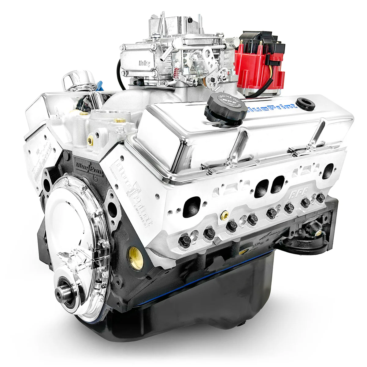 GM Small Block Compatible 350 c.i. Engine - 341 Horsepower - Base Dressed - Carbureted