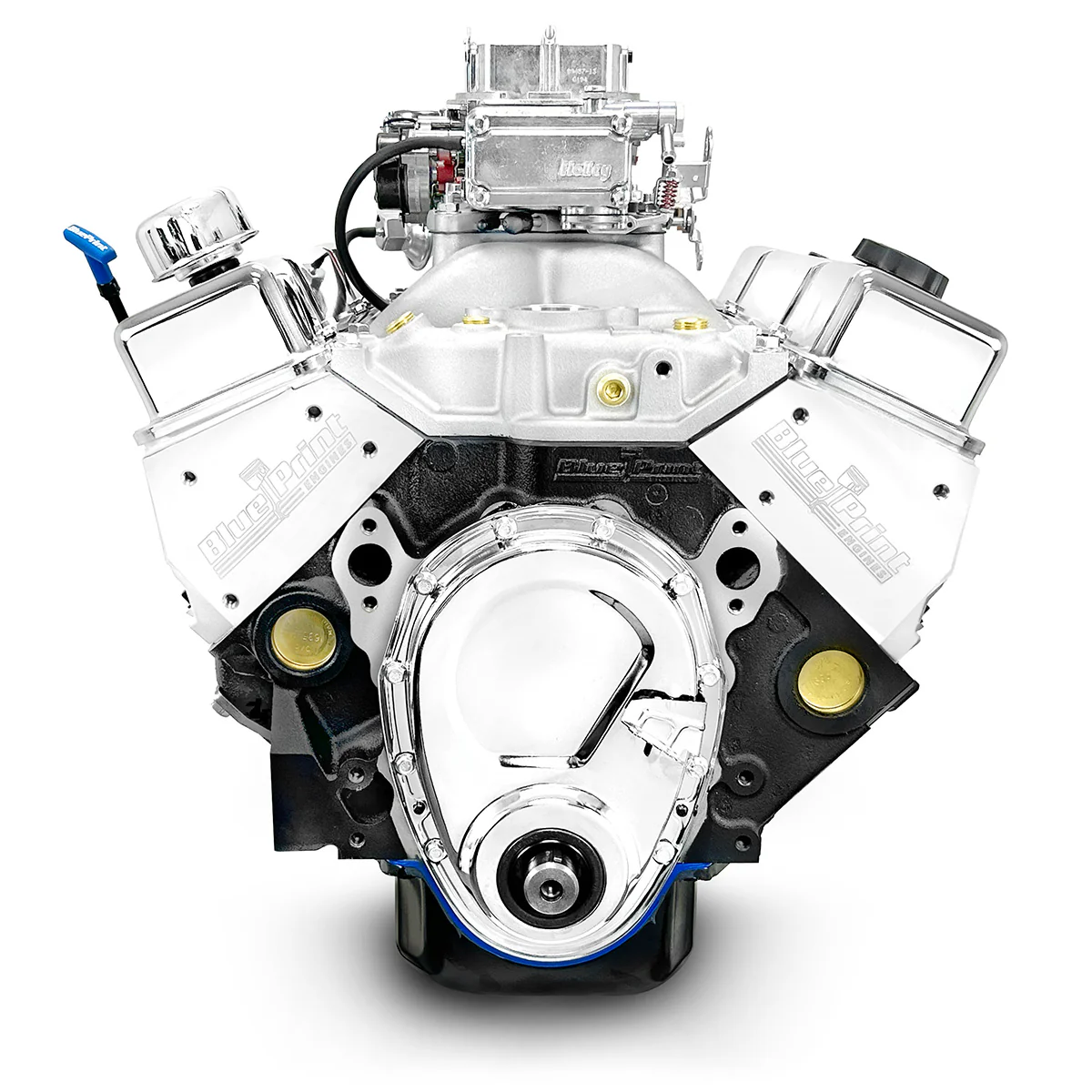 GM Small Block Compatible 350 c.i. Engine - 341 Horsepower - Base Dressed - Carbureted - Image 3