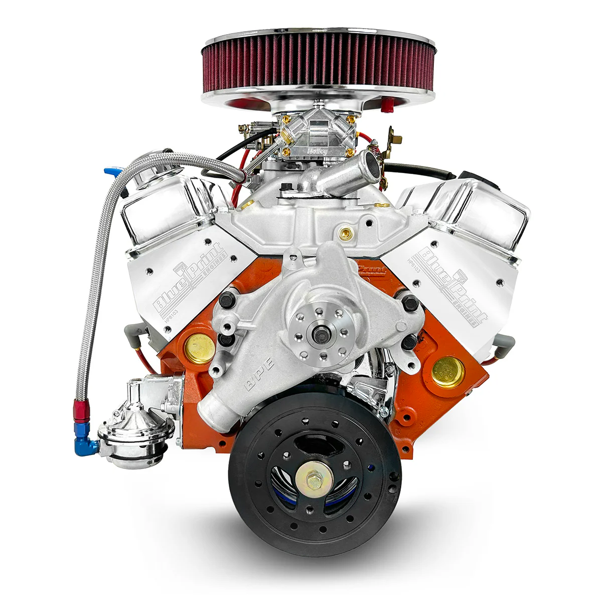 GM Small Block Compatible 400 c.i. Engine - 500 Horsepower - Deluxe Dressed - Carbureted - Image 3