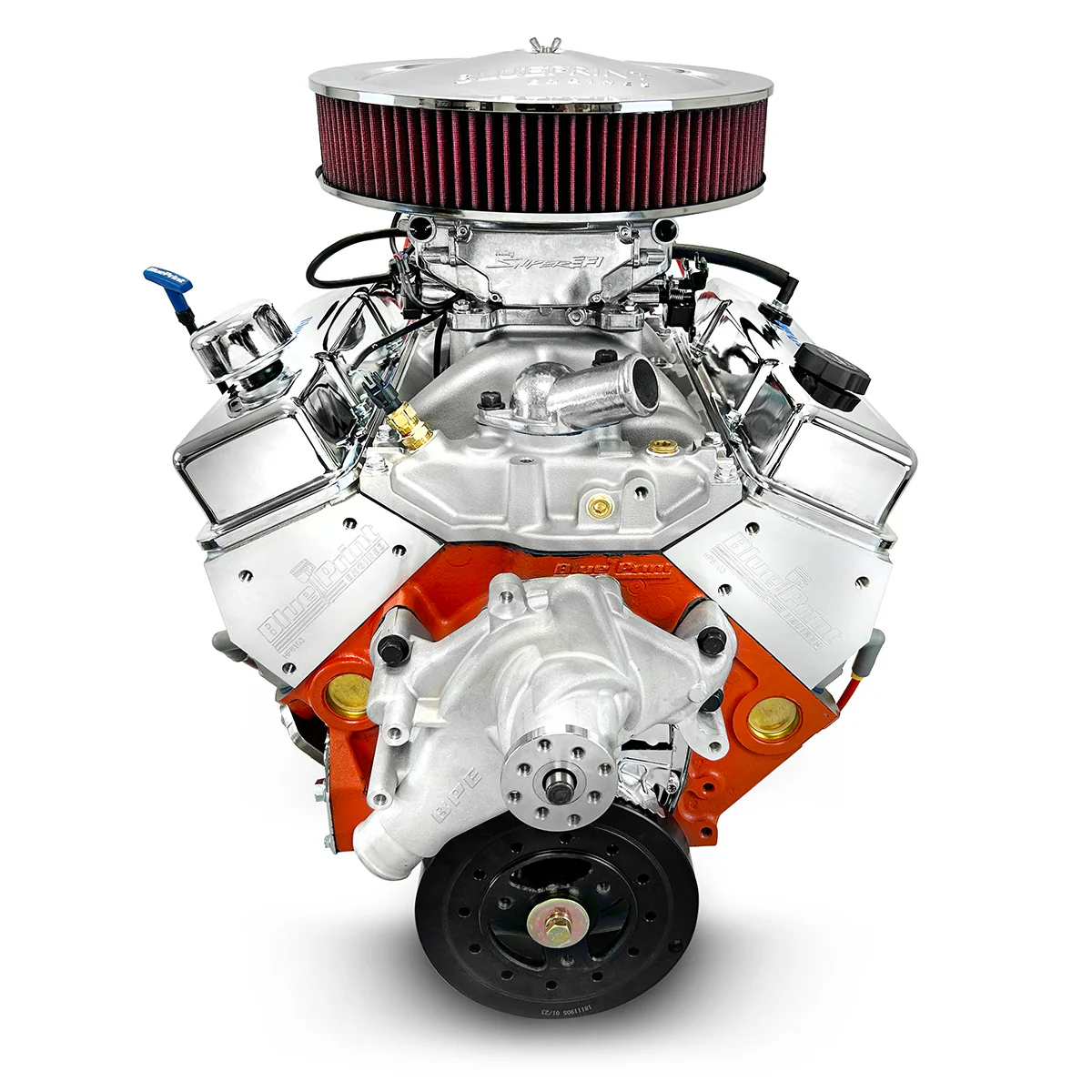 GM Small Block Compatible 400 c.i. Engine - 500 Horsepower - Deluxe Dressed - Fuel Injected - Image 3