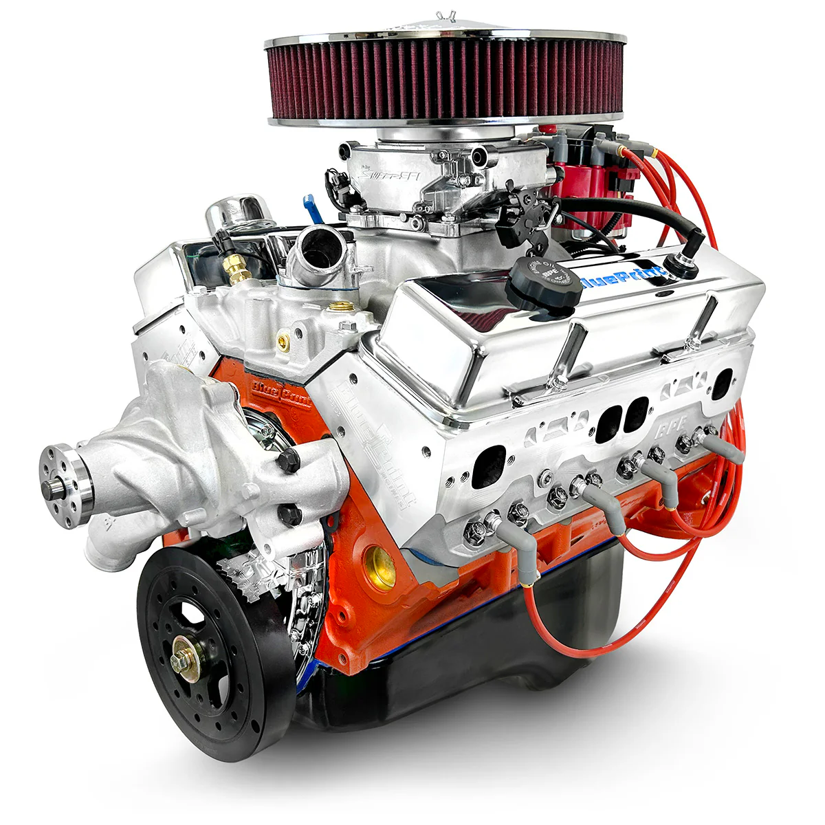 GM Small Block Compatible 400 c.i. Engine - 500 Horsepower - Deluxe Dressed - Fuel Injected