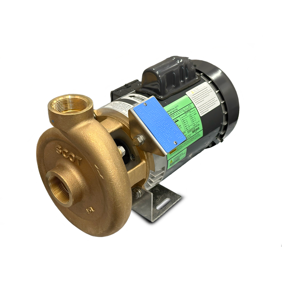 CTM PCX3600 – 3600 GPH – 230V – 50/60HZ – 4.00″ Impeller – Marine Centrifugal Pump