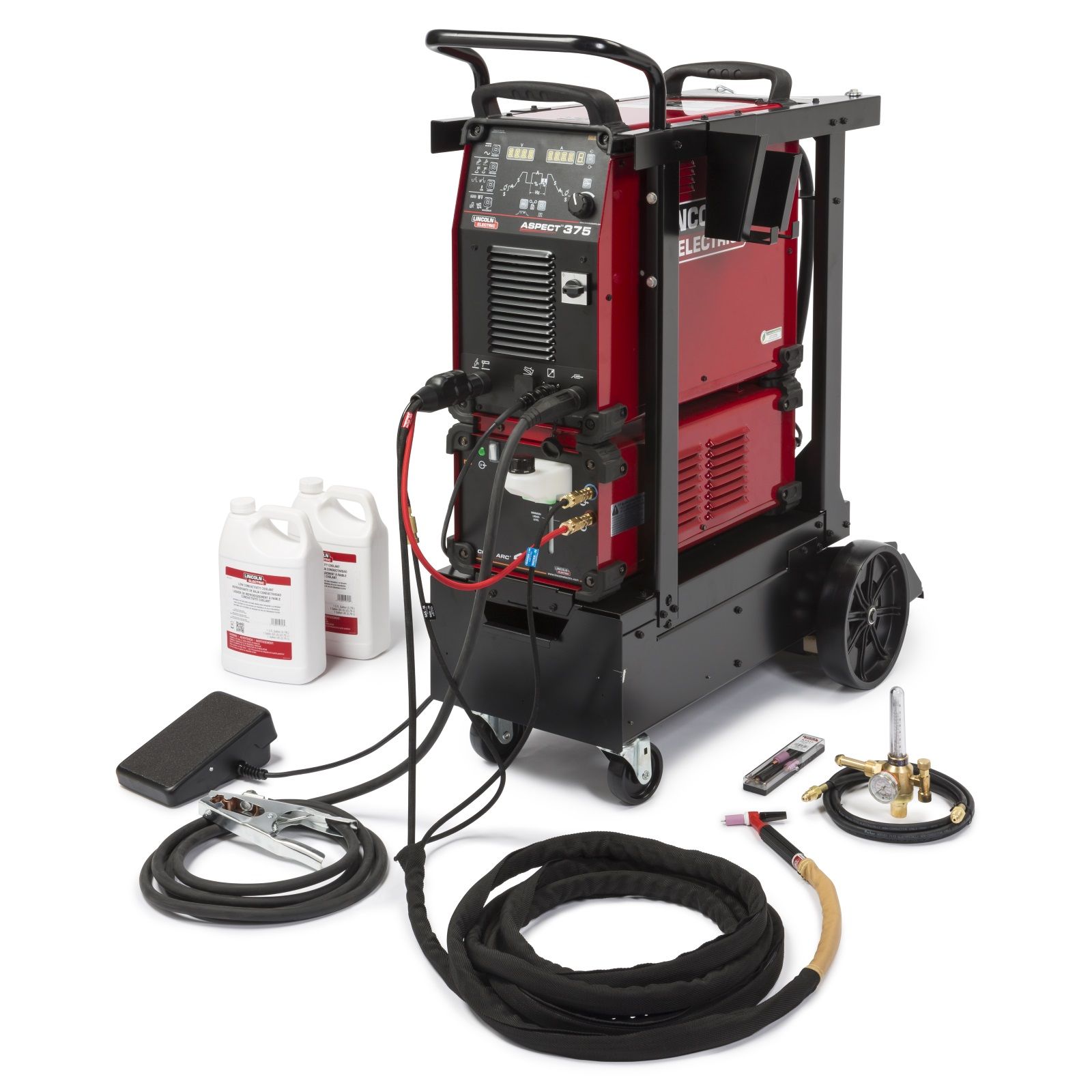 LINCOLN ASPECT 375 READY-PAK AC/DC TIG WELDER (K3946-2)