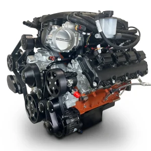 Chrysler Hemi Compatible 426 c.i. ProSeries Engine - 872 Horsepower - Deluxe Dressed with Black Pulley Kit - Supercharged