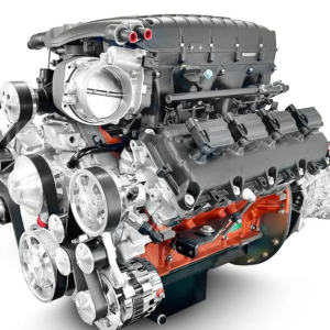 Chrysler Hemi Compatible 426 c.i. Engine and 4L80E Automatic Transmission - 872 HP - Standard Edition Builder Series with Black Pulley Kit - Supercharged