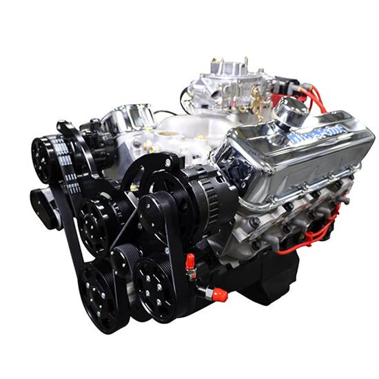 BluePrint BP454CTCKB 454 Cruiser Crate Engine, Dressed, Black