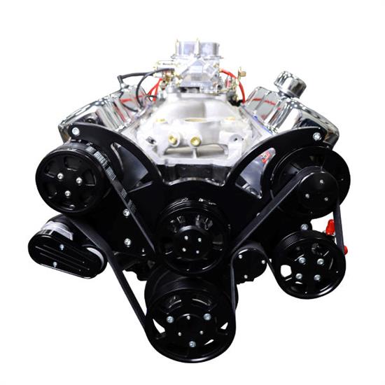 BluePrint BP454CTCKB 454 Cruiser Crate Engine, Dressed, Black - Image 6