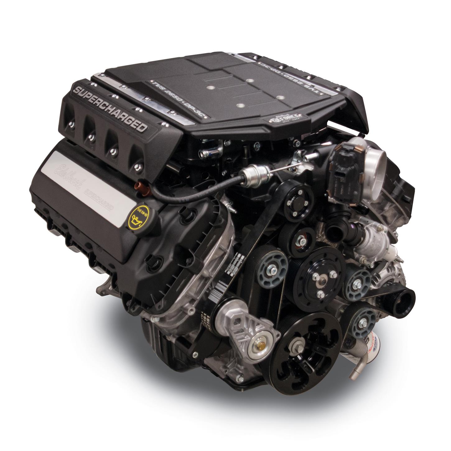Edelbrock 46890 E-Force Supercharged 5.0L Coyote Crate Engine - Image 2