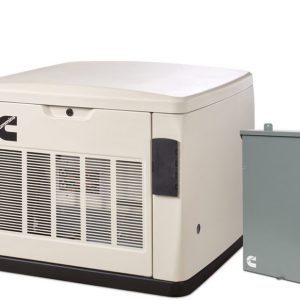 Cummins 17kW Home Standby Generator with 100-Amp Automatic Transfer Switch | Quiet Connect Series RS17A-NP1